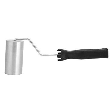Imagem de Ferramenta de Disposição Manual de Fibra de Vidro de 50 Mm X 100 Mm - Rolo de Cilindro de Liga de Alumínio, Limpa Em Acetona, Embalagem Individual de Saco OPP