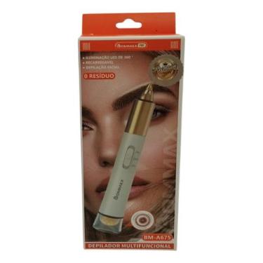 Imagem de Caneta Depiladora Facial Sobrancelha Elétrica E Portátil - DE IMPORT