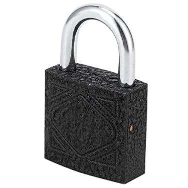 Imagem de Cordão de Latão de Cadeado e Trava de Porta de Ferro Preto Espessada para Dormitório Em Casa Padlock Portátil 40mm o Cadeado de Bloqueio de Trava Cadeado de Cadeado de Cadeado de Trava? (32 mm)
