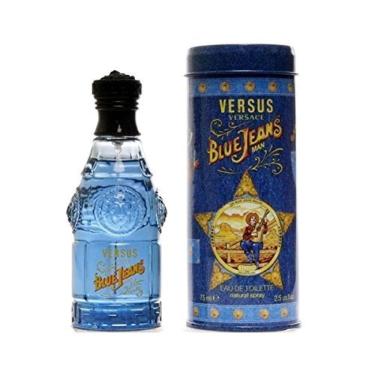 Imagem de Perfume Versace Blue Jeans Eau De Toilette 75ml para homens