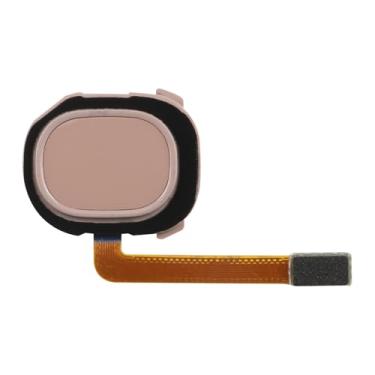 Imagem de BESJMYT Para Samsung Galaxy A20 Gold Botão Liga/Desliga e Sensor de Impressão Digital Cabo Flexível Substituição Cabo Flexível Liga/Desliga Botão de Controle Conector Peças de Reparo SM-A205U