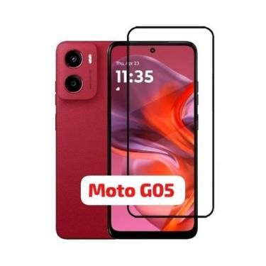 Imagem de Película Frontal 3d de Vidro Temperado Para Motorola Moto G05 - LXL