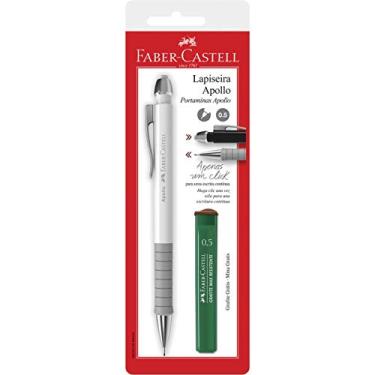 Imagem de Lapiseira 0.5mm Apollo Mix com Grafite - Blister com 1 Unidade, Faber Castell, SM/05LA, Multicor