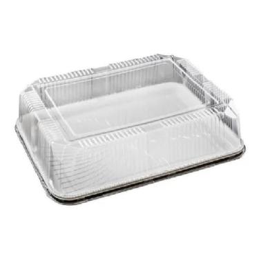 Imagem de Embalagem Retangular Confeitaria Torta Jumbo Pet S-78 C/20 - Bipack Ou