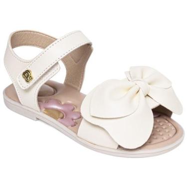 Imagem de Sandália Anatômica Infantil Pimpolho Boneca Feminina, Branco, Menina, 