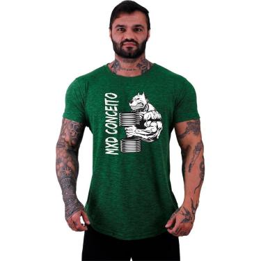 Imagem de Camiseta Longline MXD Conceito Pitbull BodyBuilder Masculina-Masculino