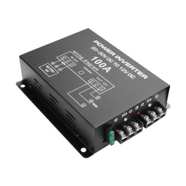 Imagem de XMSJSIY Conversor de tensão descendente DC 24V para 12V - 100A, 1200W DC Buck Module Adapter - Fonte de alimentação de carro, caminhão, veículo - 1 peça