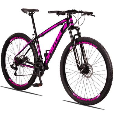 Imagem de Bicicleta Aro 29 Spaceline Vega Alumínio Câmbios Shimano 24V Freio a Disco hidráulico Suspensão MTB