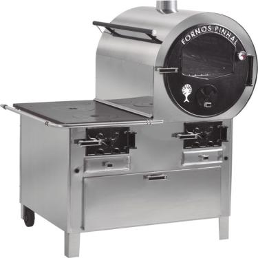 Imagem de Forno Acoplado Inox Com Caixa E Isolação Fornos Pinhal