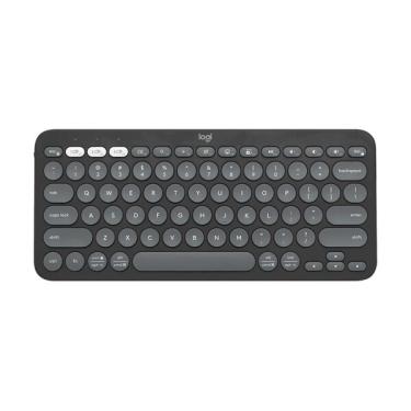 Imagem de Teclado Sem Fio Logitech Pebble Keys 2 K380s Bluetooth Grafit