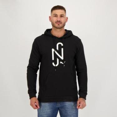 Imagem de Moletom Puma NJr Teamgoal 23 Preto-Masculino