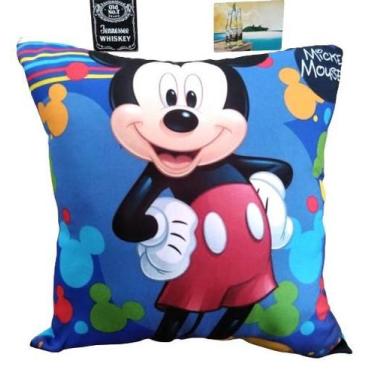 Imagem de Kit 02 Capas de Almofada Estampada Infantil 45cm x 45cm Kids - Stinely