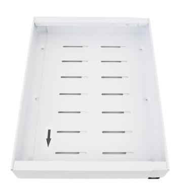 Imagem de Generic Gabinete de Cozinha Gavetas de Deslizamento de Aço Carbono (Branco)
