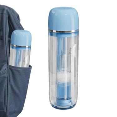 Imagem de Kit Escova de Dentes Portátil, Conjunto De Escovas De Viagem Portáteis Com Suporte, Escovas Multifuncionais Anti Poeira Com Cerdas Macias Para Viagens De Negócios Casa Mochilão E Escola