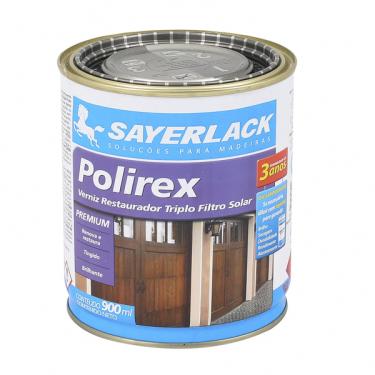 Imagem de Verniz Base Solvente Brilhante Polirex Imbuia 900ml Sayerlack
