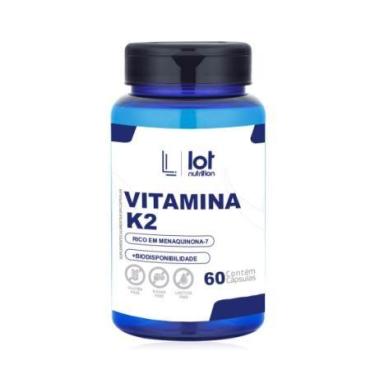 Imagem de Vitamina K2 125mcg 60 cápsulas - LOT NUTRITION, Sem Sabor