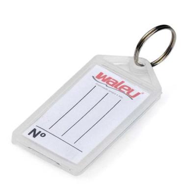 Imagem de Chaveiro C/100 + 100 Etiquetas Branco Cx Com 100 - GNA