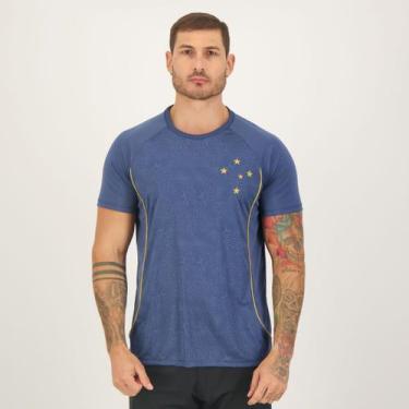 Imagem de Camisa Cruzeiro Affix Azul Marinho - Braziline, P