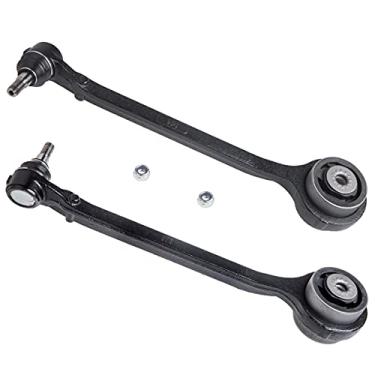 Imagem de Braço de controle dianteiro inferior e conjunto de junta esférica (para RWD; 3,6L e 5,7L) compatível com 11-19 Chrysler 300/Dodge Challenger Charger AUQDD K62224 K622225 suspensão esquerda direita conjunto de 2 peças