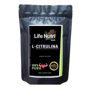 Imagem de L-Citrulina 100% Pura Life Nutri 500g - LIFE NUTRI SUPLEMENTOS LTDA