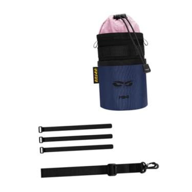 Imagem de Aymzbd Porta-copos para Bicicleta, Porta-garrafas, Porta-garrafas de Bolso Frontal, Ajustável, Porta-copos Universal para Bicicletas de Corrida, Exercícios E, Rosa Azul