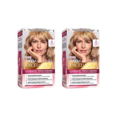 Imagem de Coloraçao Imedia 8 Louro Claro - Kit Com 2Un - Imédia