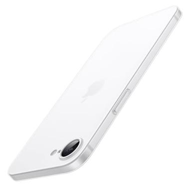 Imagem de JETech Capa Ultra Slim para iPhone 16e 6,1 Polegadas 2025, Case Proteção Total da Lente da Câmera, Capinha Leve e Minimalista em PP Rígido com Acabamento Fosco (Translúcido)