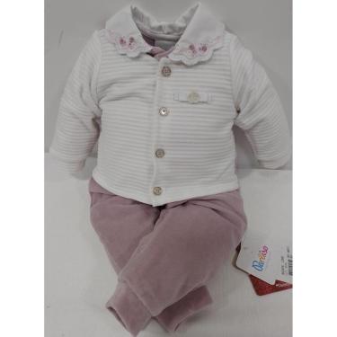Imagem de Macacão Longo Plush Bebê Menina Inverno Paraiso Ref 12960 - Lavanda - M ( 3 - 6 MESES )-Feminino