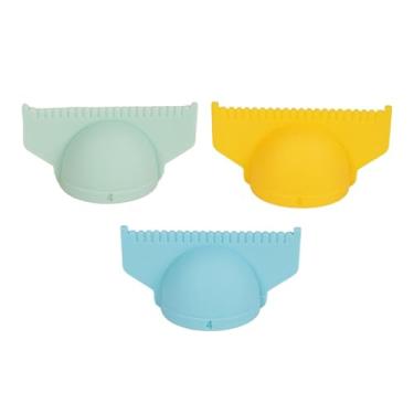 Imagem de Sclmgo Régua de Silicone de 3 Peças para Medição de Costura de Precisão, 4 Mm