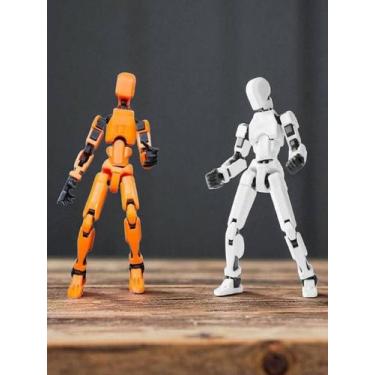 Imagem de Kit 02 Bonecos 100% Articulado Dummy 13 Brinquedo Manequim Infantil 14