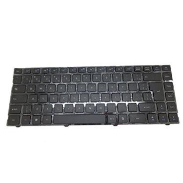 Imagem de Teclado Notebook para Kelyx C14D Brasil BR Preto Moldura Novo
