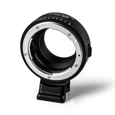 Imagem de Viltrox Adaptador de lente NF para M4/3, adaptador de anel de abertura de foco manual com adaptador de lente de tripé compatível com lentes Nikon F D S AI G Series para câmera Micro Panasonic/Olympus
