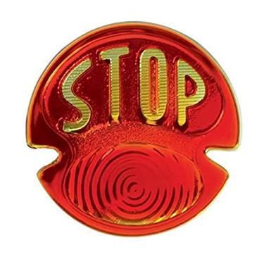 Imagem de Lente de vidro para farol traseiro Stop Script para Ford 1928-31 modelo A