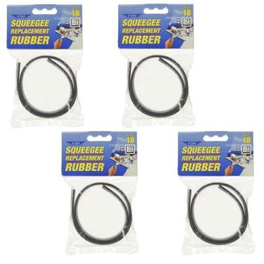 Imagem de Refil de rodo de janela Ettore de 18 polegadas, pacote com 4