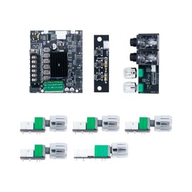 Imagem de Generic Placa amplificadora de alto-falante Placa amplificadora de potência ZK-MT21S Proteção inteligente para alto-falante DIY Módulo de som de microfone 2.1