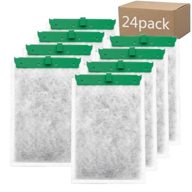 Imagem de Aquarium 24 cartuchos de filtro médios compatíveis com filtros Whisper 10i IQ10 PF10 filtros de energia