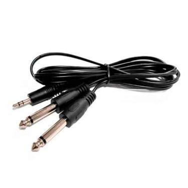 Imagem de Cabo P2 Stereo Para 2xp10 Mono Metal