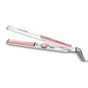 Imagem de Prancha Mondial P50 220°C Emissão de Íons e Cabo Giratório Branco Rose Gold Bivolt