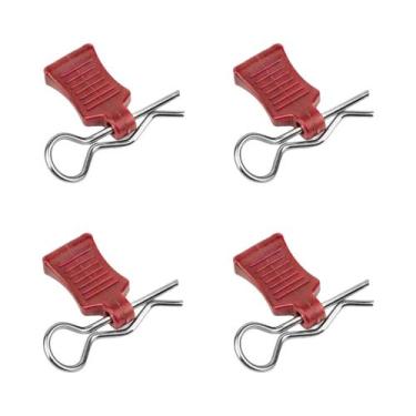 Imagem de Clipes De Carroceria Para Carros RC 1/10 1/12 1/16, Fivela De Pino Par