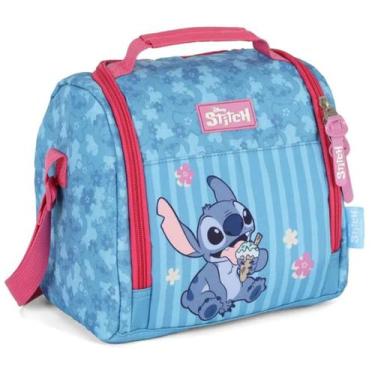 Imagem de lancheira Escolar Infantil Stitch Disney Térmica Conserva Original Lic
