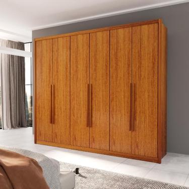 Imagem de Guarda Roupa Casal Luca 6 Portas 6 Gavetas Bom Pastor