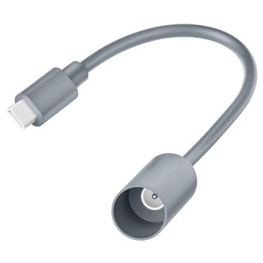 Imagem de Starlink Mini USB C para DC Adaptador de 20 cm/7,9 polegadas Starlink Mini DC Cabo de alimentação adaptador 20 V entrada tipo C macho para fêmea DC cabo de extensão à prova d'água, acessórios para