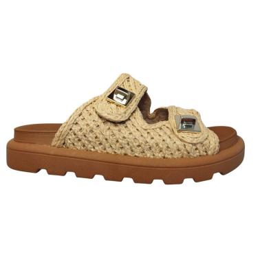 Imagem de Papete Feminino Flatform Vizzano Trançado Fivela 6510.119