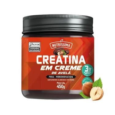 Imagem de Creme de Avelã com Creatina 450G - Nutríssima