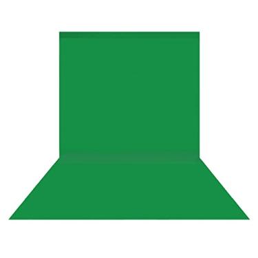 Imagem de Fundo Chroma Key Verde em Tecido Poliéster Sou Foto para Produções de Vídeos (3m x 6m)
