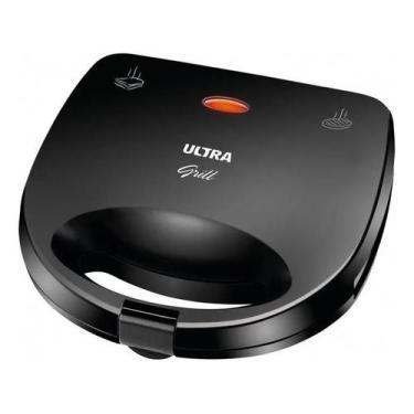 Imagem de Sanduicheira E Grill Antiaderente Ultra Mondial S-13 750w Cor Preto, 1
