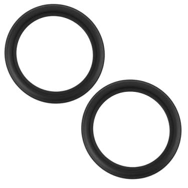 Imagem de SG Store 2 vedações de borracha para vaso sanitário 362.771.00.1 54 x 44 x 6,4 mm, compatível com tanques ocultos Geberit