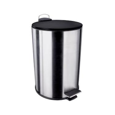 Imagem de Lixeira Euro Home com Pedal LIX2256-PT em Inox e PP – 12 L
