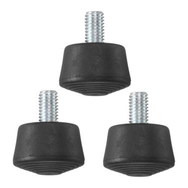 Imagem de PATIKIL Ponta de borracha para pés, universal antiderrapante, rosca M8, pontas de pé de tripé de borracha para monopé, peças de reposição projetadas em superfície lisa e irregular (33 x 27 mm) - 3