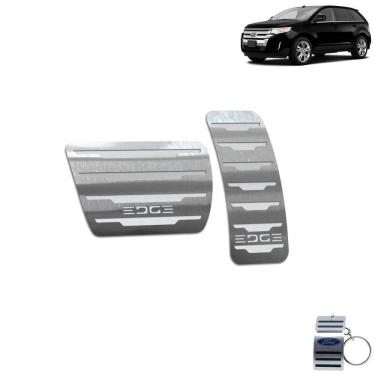 Imagem de Pedaleira Automático Ford Edge 2011 A 2015 Em Aço Inox